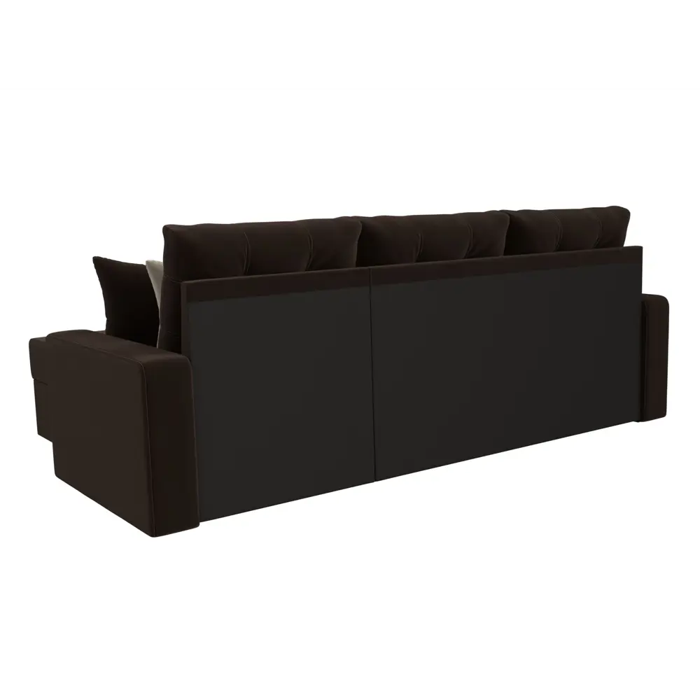Фото 5 Диван Лига Диванов Ливерпуль 29096 232x73x153 см вельвет цвет коричневый Фото 5 Диван Лига Диванов Ливерпуль 29096 232x73x153 см вельвет цвет коричневый