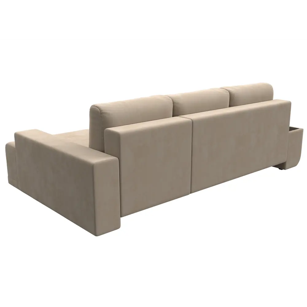 Фото 4 Диван Лига Диванов Чикаго 110728 249x90x154 см велюр цвет бежевый