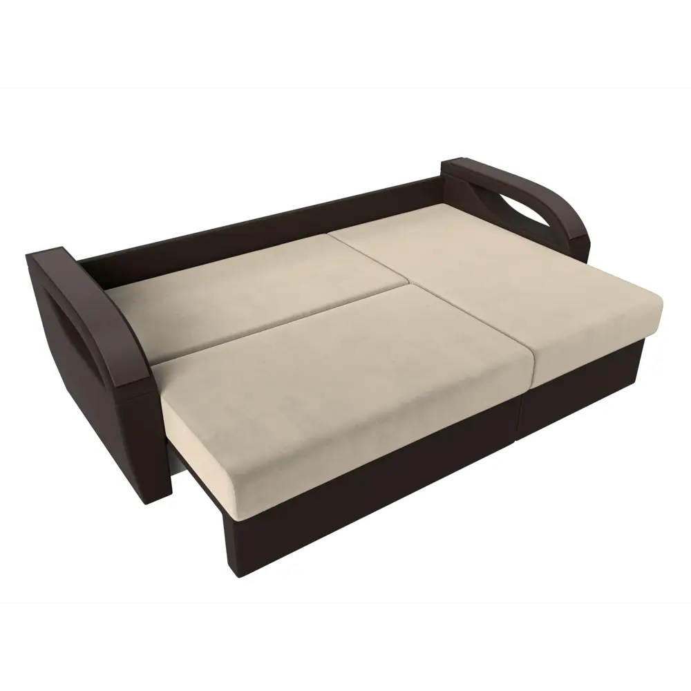 Фото 6 Диван Лига Диванов Форсайт 111593 226x92x151 см вельвет цвет бежевый