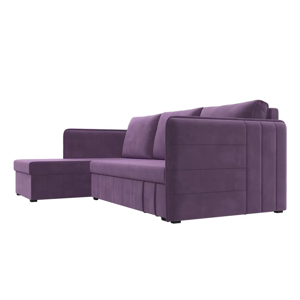 Фото 4 Диван угловой Слим левый угол Лига диванов 119978L 208x85x140 см микровельвет цвет сиреневый Фото 4 Диван угловой Слим левый угол Лига диванов 119978L 208x85x140 см микровельвет цвет сиреневый
