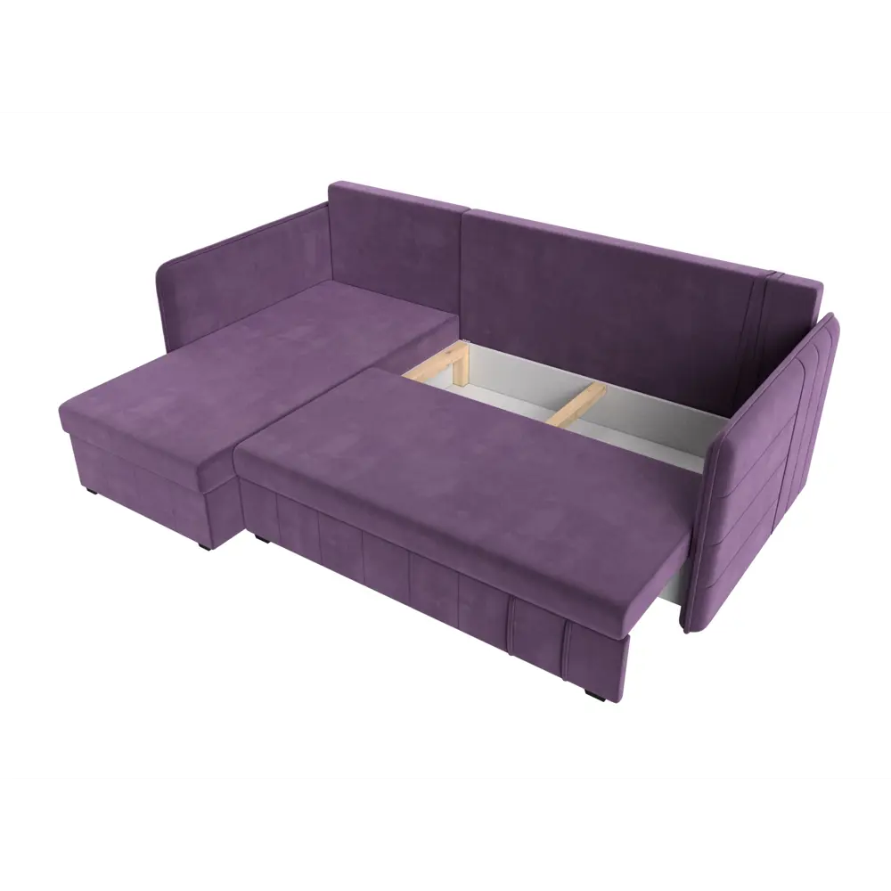 Фото 7 Диван угловой Слим левый угол Лига диванов 119978L 208x85x140 см микровельвет цвет сиреневый Фото 7 Диван угловой Слим левый угол Лига диванов 119978L 208x85x140 см микровельвет цвет сиреневый