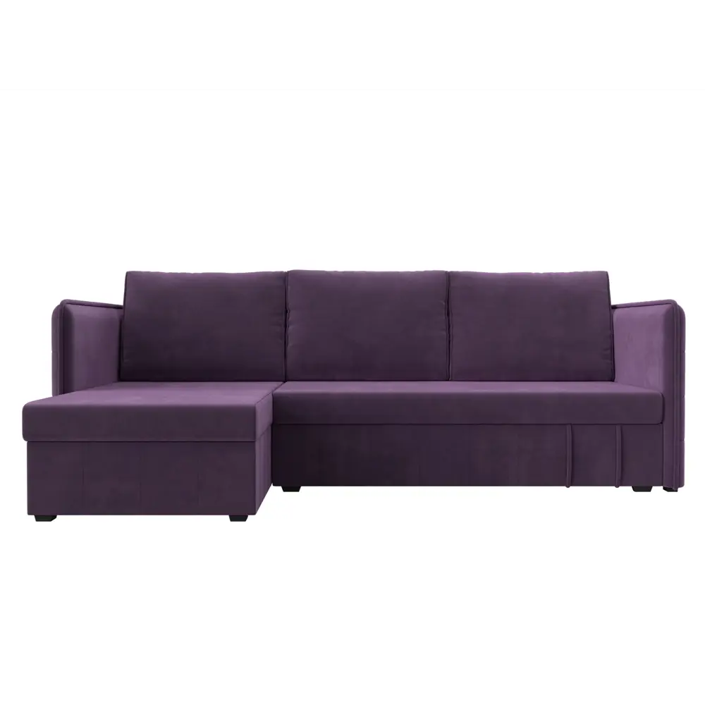 Фото 2 Диван угловой Слим левый угол Лига диванов 119978L 208x85x140 см микровельвет цвет сиреневый Фото 2 Диван угловой Слим левый угол Лига диванов 119978L 208x85x140 см микровельвет цвет сиреневый