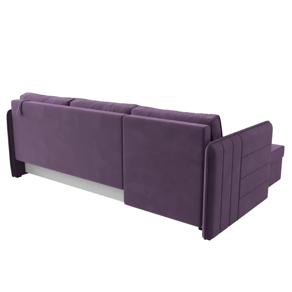 Фото 5 Диван угловой Слим левый угол Лига диванов 119978L 208x85x140 см микровельвет цвет сиреневый Фото 5 Диван угловой Слим левый угол Лига диванов 119978L 208x85x140 см микровельвет цвет сиреневый