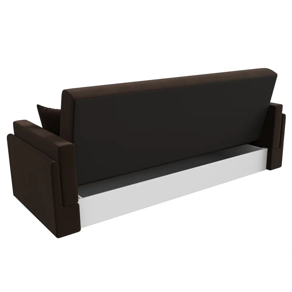 Фото 8 Диван-книжка Лига диванов Лига-015 117968 216x90x83 см вельвет цвет коричневый Фото 8 Диван-книжка Лига диванов Лига-015 117968 216x90x83 см вельвет цвет коричневый