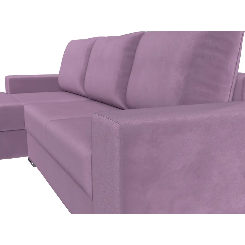 Фото 4 Диван Лига Диванов Дрезден 111800L 283x93x177 см вельвет цвет фиолетовый Фото 4 Диван Лига Диванов Дрезден 111800L 283x93x177 см вельвет цвет фиолетовый