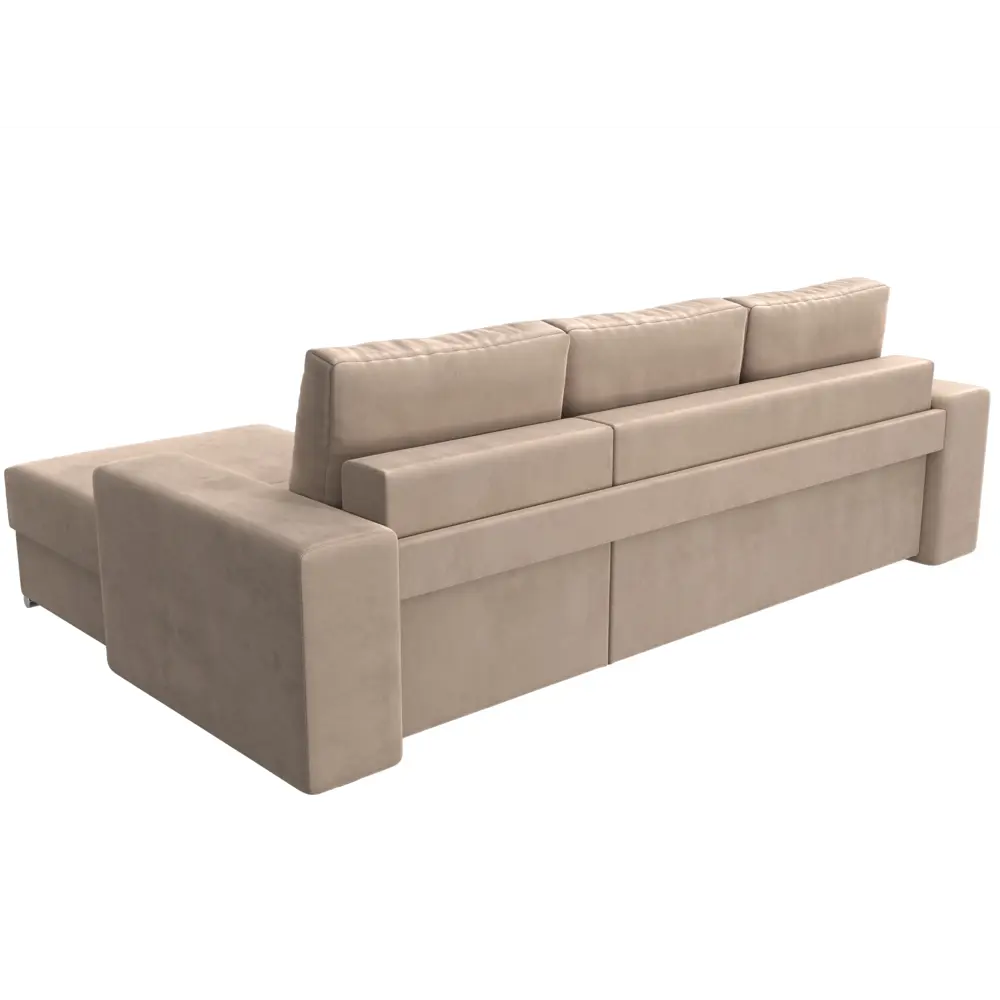 Фото 8 Диван Лига Диванов Дрезден 111786 283x93x177 см велюр цвет бежевый