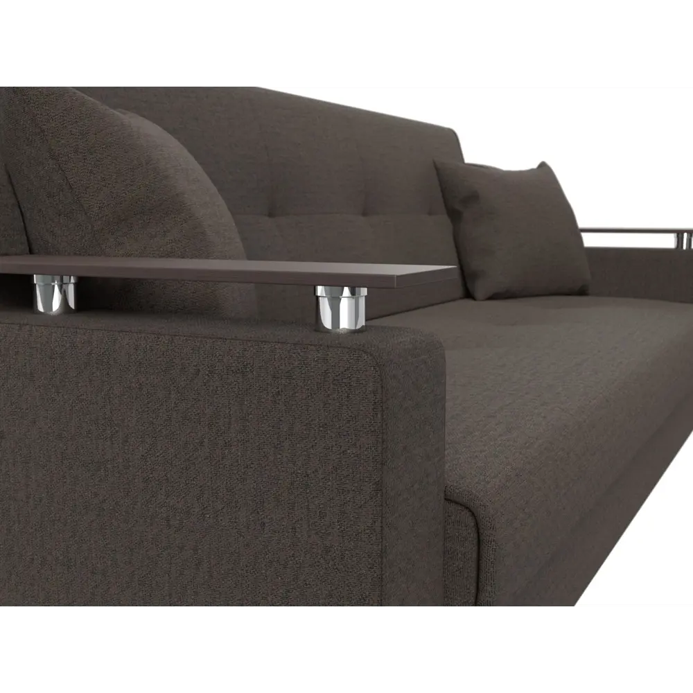 Фото 3 Диван-книжка Сенатор Лига диванов 121572 208x87x80 см рогожка цвет амур 05 коричневый Фото 3 Диван-книжка Сенатор Лига диванов 121572 208x87x80 см рогожка цвет амур 05 коричневый