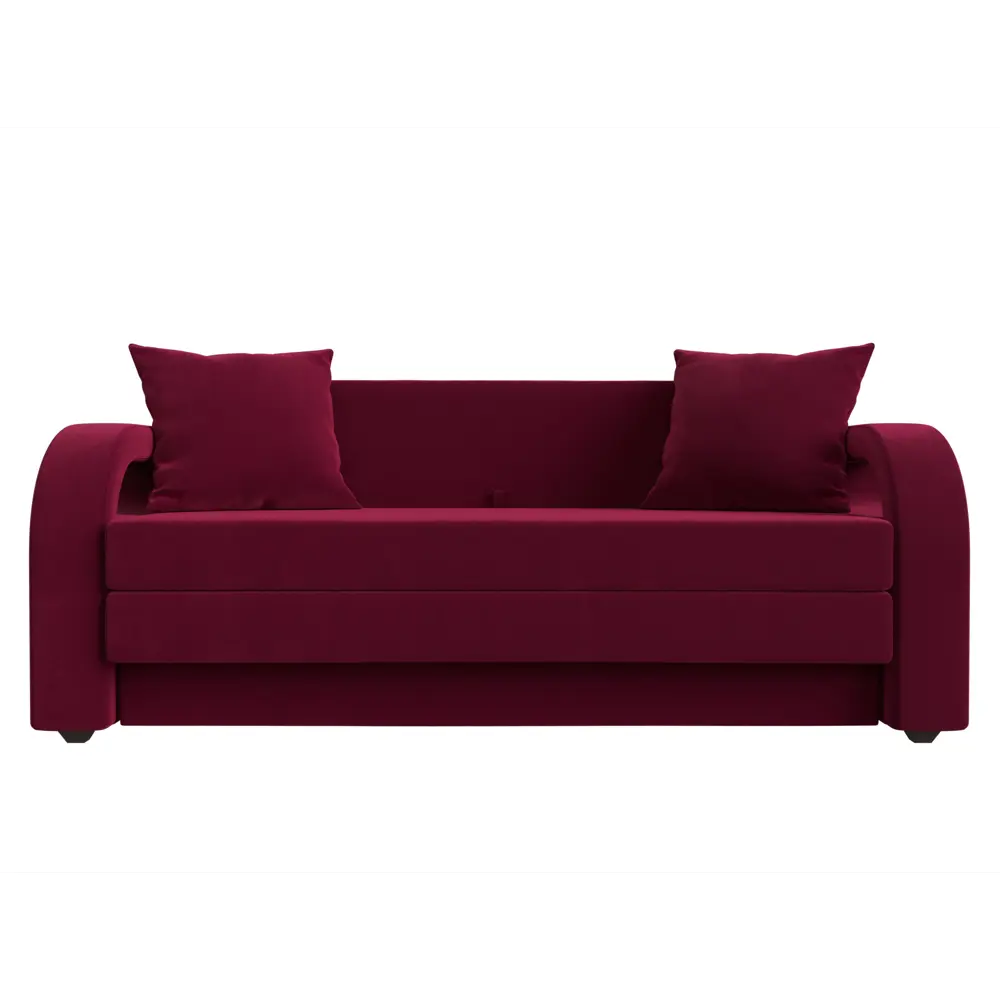 Фото 2 Диван Лига Диванов Лига-014 117427 164x78x90 см вельвет цвет красный Фото 2 Диван Лига Диванов Лига-014 117427 164x78x90 см вельвет цвет красный