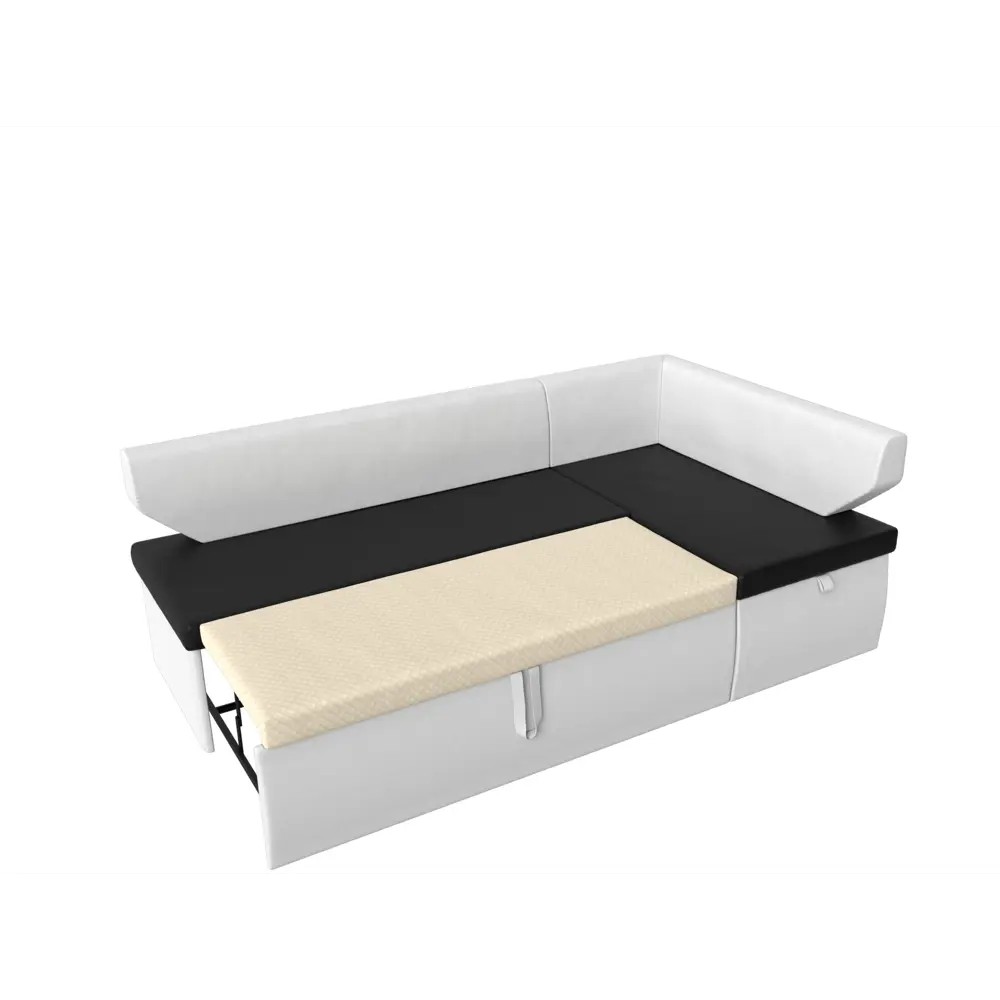 Фото 5 Диван Лига Диванов Омура 113238 188x79x110 см искусственная кожа цвет черный Фото 5 Диван Лига Диванов Омура 113238 188x79x110 см искусственная кожа цвет черный