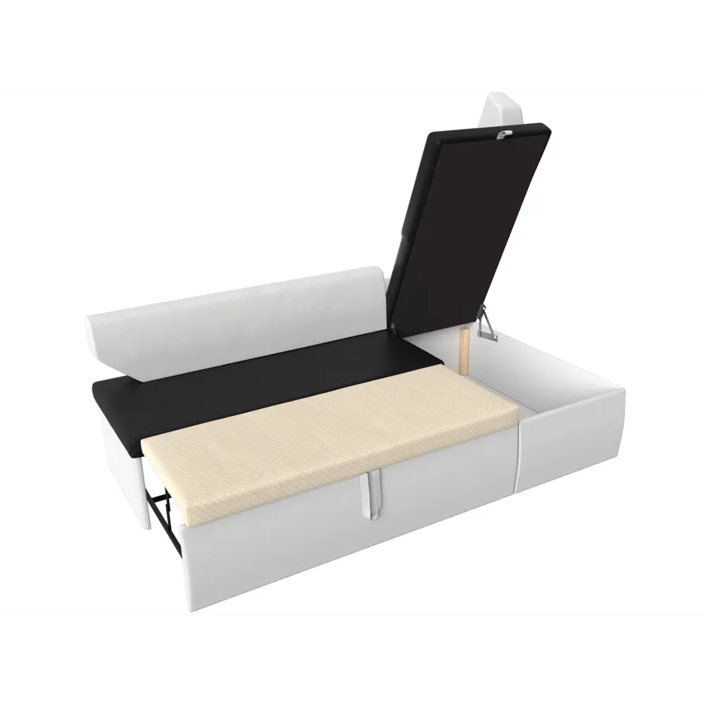 Фото 6 Диван Лига Диванов Омура 113238 188x79x110 см искусственная кожа цвет черный Фото 6 Диван Лига Диванов Омура 113238 188x79x110 см искусственная кожа цвет черный