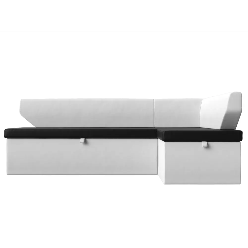 Фото 2 Диван Лига Диванов Омура 113238 188x79x110 см искусственная кожа цвет черный Фото 2 Диван Лига Диванов Омура 113238 188x79x110 см искусственная кожа цвет черный