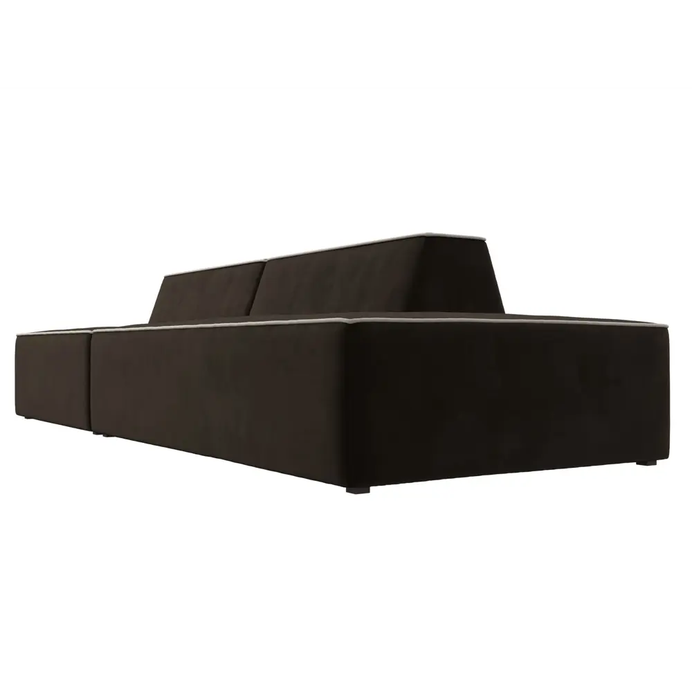 Фото 5 Диван Лига Диванов Монс 119478 280x70x110 см вельвет цвет коричневый Фото 5 Диван Лига Диванов Монс 119478 280x70x110 см вельвет цвет коричневый