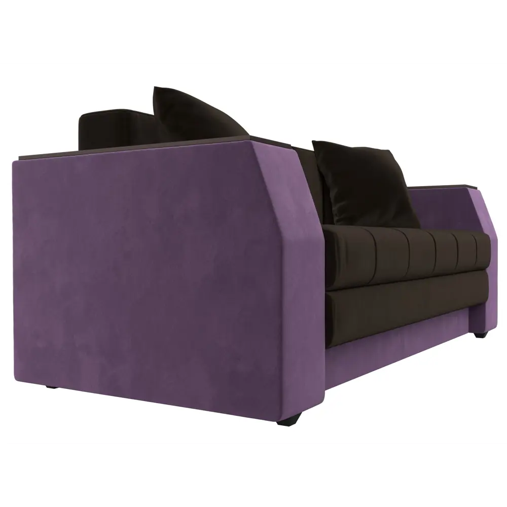 Фото 4 Диван Лига Диванов Атлант мини 113755 176x75x89 см вельвет цвет коричневый Фото 4 Диван Лига Диванов Атлант мини 113755 176x75x89 см вельвет цвет коричневый