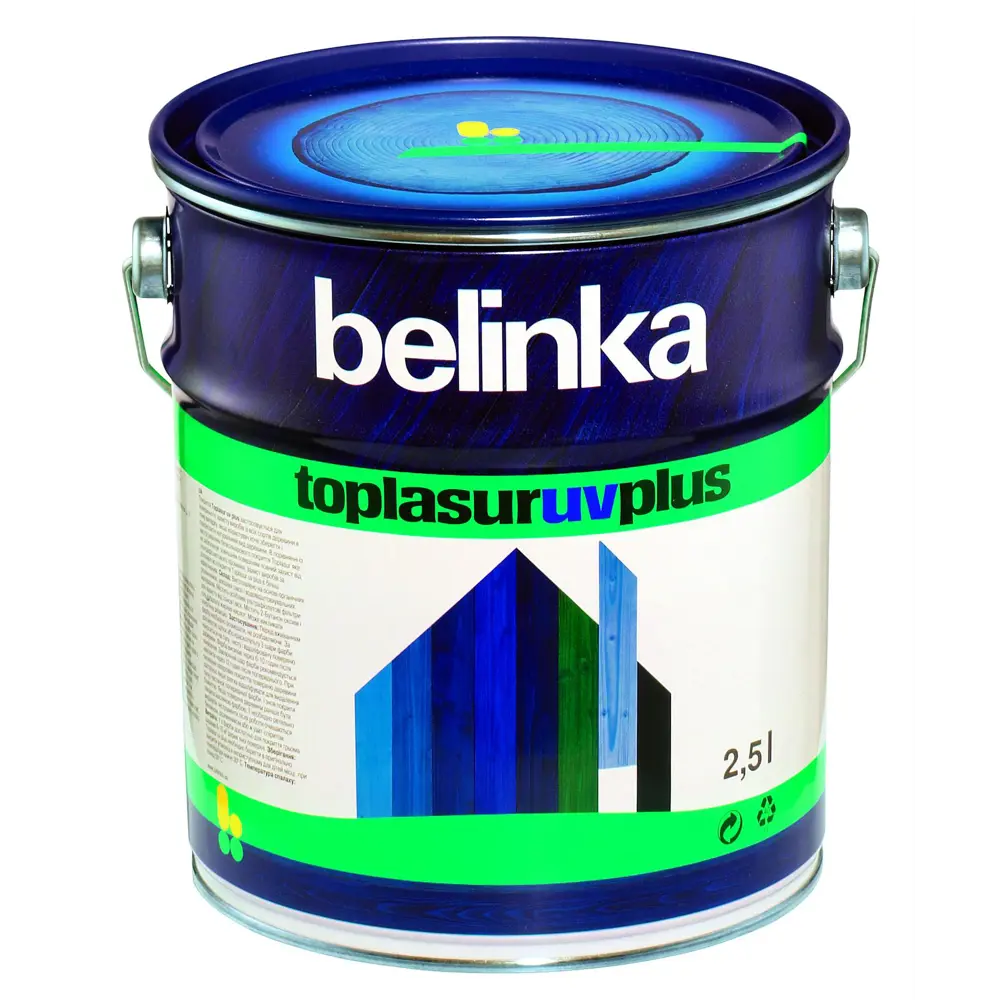 Фото Защитно-декоративная пропитка для дерева BELINKA TOPLASUR UV PLUS 2.5л Фото Защитно-декоративная пропитка для дерева BELINKA TOPLASUR UV PLUS 2.5л