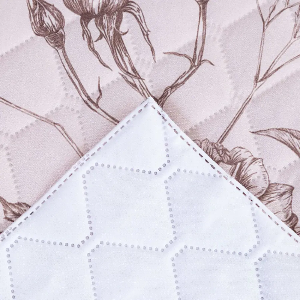 Фото 4 Комплект Этель Beige rose покрывало 180x220 ±5 см и наволочки 50x70 - 2 шт, микрофибра