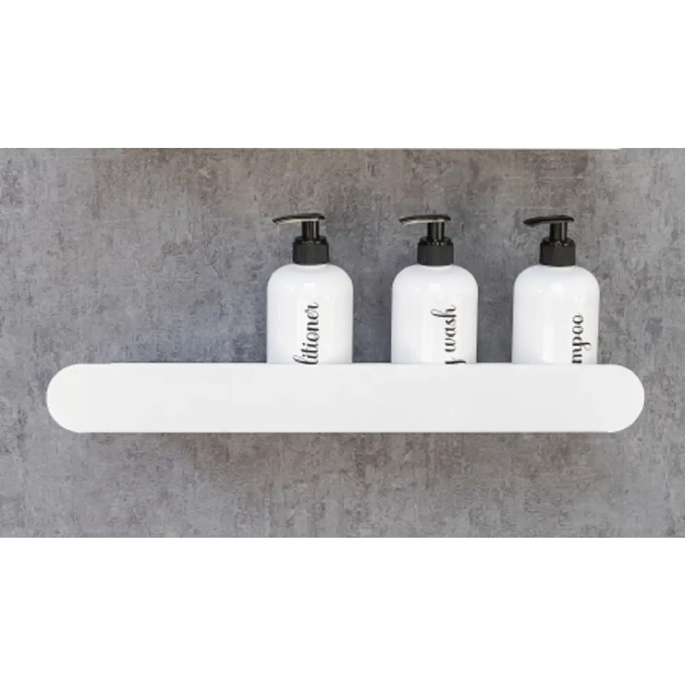 Фото 3 Полка для ванной комнаты ELECTRICLIGHT HANNA 10.5/1б 50x6 цвет белый матовый Фото 3 Полка для ванной комнаты ELECTRICLIGHT HANNA 10.5/1б 50x6 цвет белый матовый