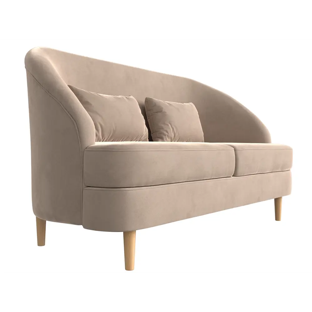 Фото 3 Кушетка Атико Лига диванов 109879 144x82x63 см велюр цвет бежевый Фото 3 Кушетка Атико Лига диванов 109879 144x82x63 см велюр цвет бежевый