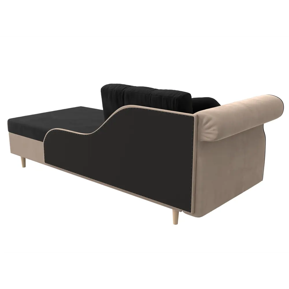 Фото 5 Диван Лига Диванов Лорд 119341L 225x84x85 см велюр цвет черный Фото 5 Диван Лига Диванов Лорд 119341L 225x84x85 см велюр цвет черный