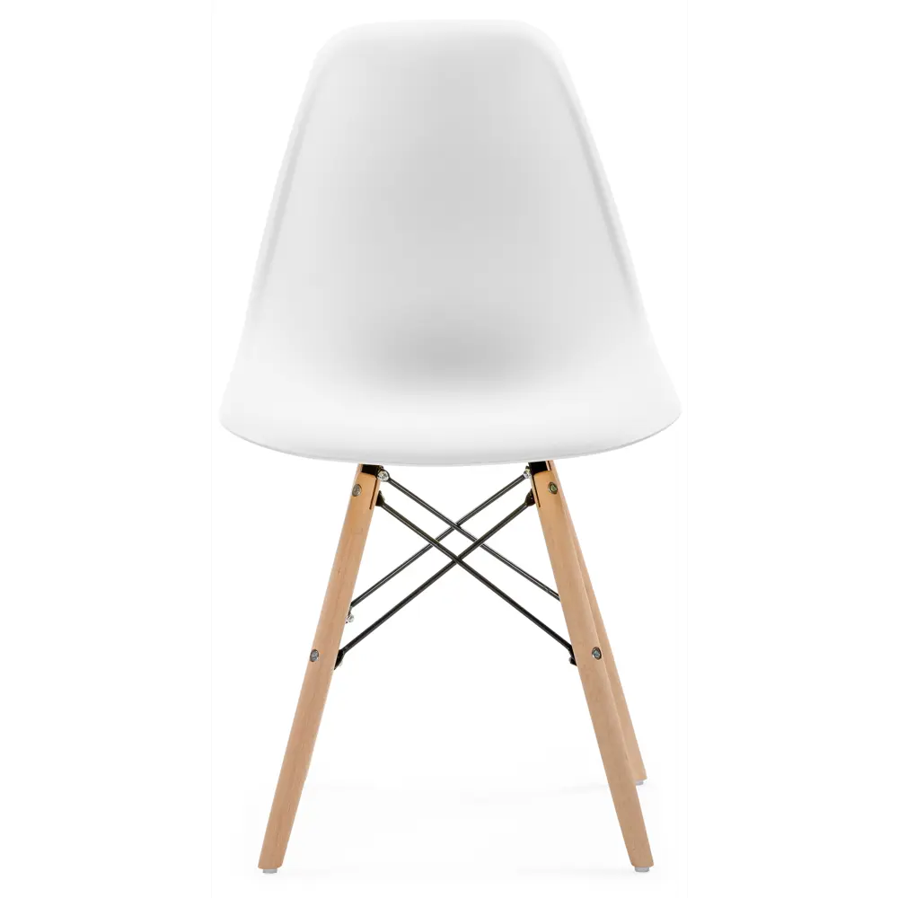 Фото Стул Woodville Eames PC-015 46x83x49 см пластик цвет белый Фото Стул Woodville Eames PC-015 46x83x49 см пластик цвет белый