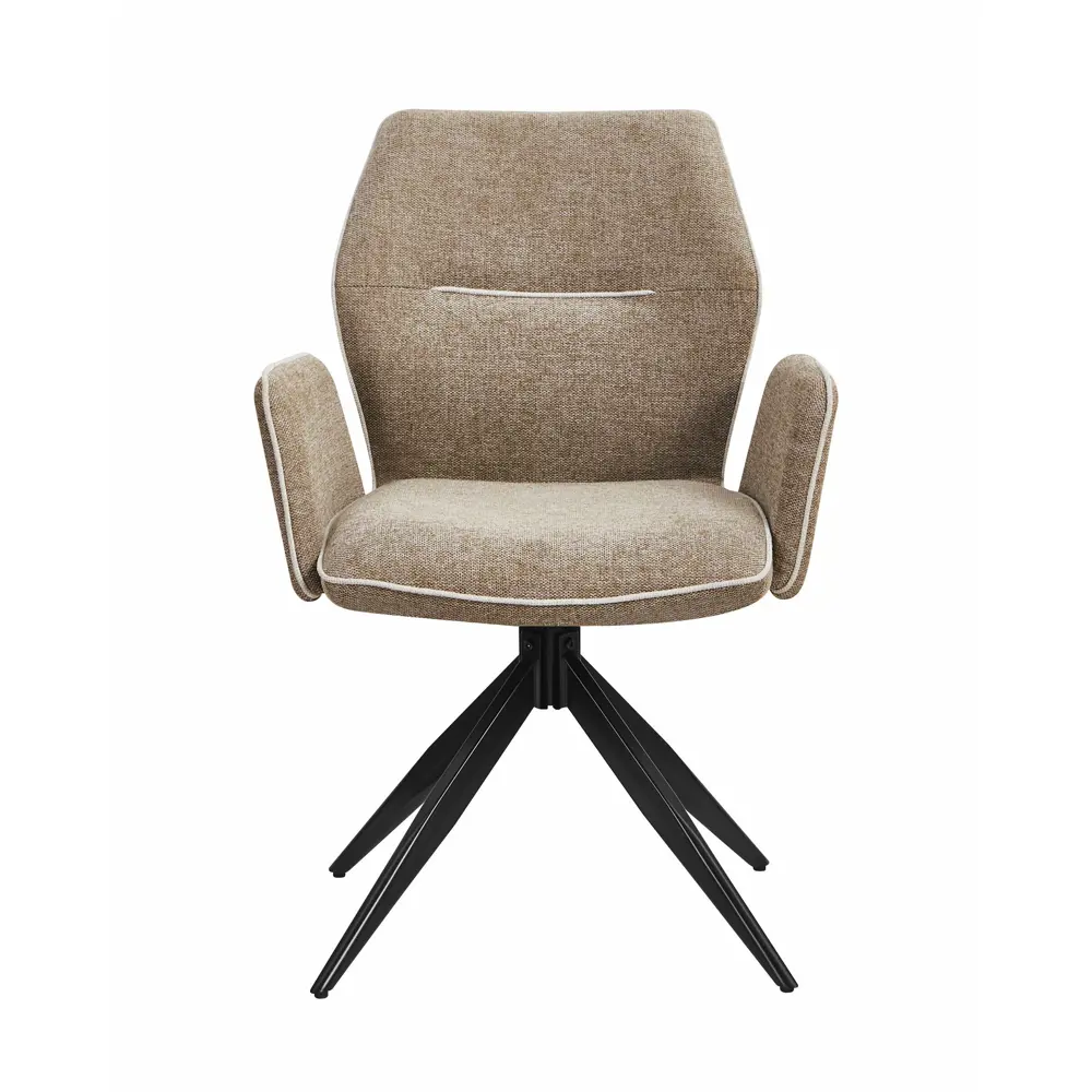 Фото 3 Комплект кухонных стульев 2 шт Стул Груп Tianjin Otis International Trading Co. Ltd 59x86x61 см ткань цвет коричневый Фото 3 Комплект кухонных стульев 2 шт Стул Груп Tianjin Otis International Trading Co. Ltd 59x86x61 см ткань цвет коричневый