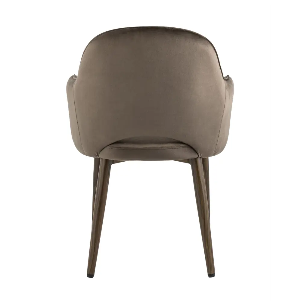 Фото 3 Кухонный стул Stool Group Диамант new 82x64x49 см велюр цвет коричневый Фото 3 Кухонный стул Stool Group Диамант new 82x64x49 см велюр цвет коричневый