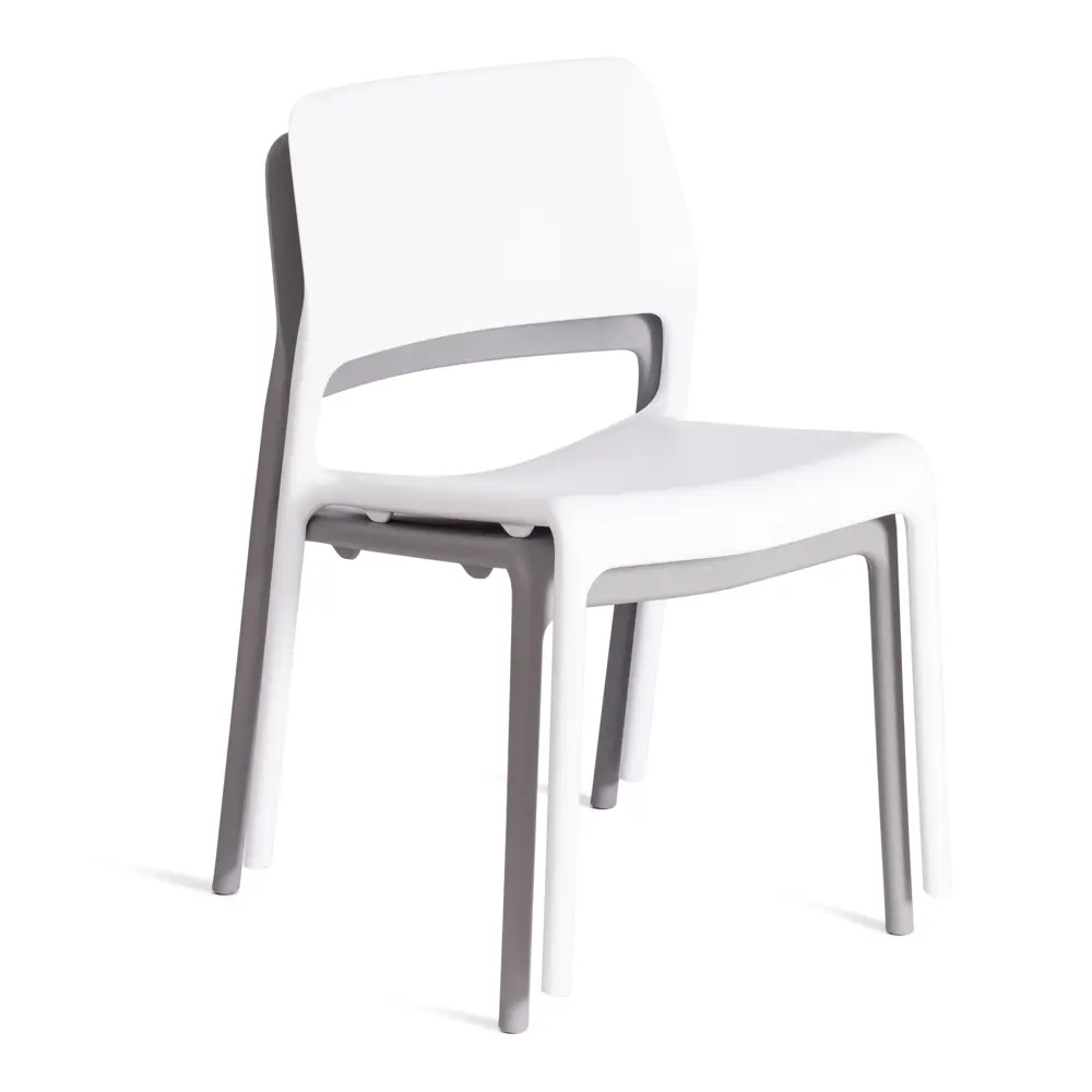 Фото 8 Кухонный стул Tetchair Furdi 77.5x55.5x48 см пластик цвет серый Фото 8 Кухонный стул Tetchair Furdi 77.5x55.5x48 см пластик цвет серый