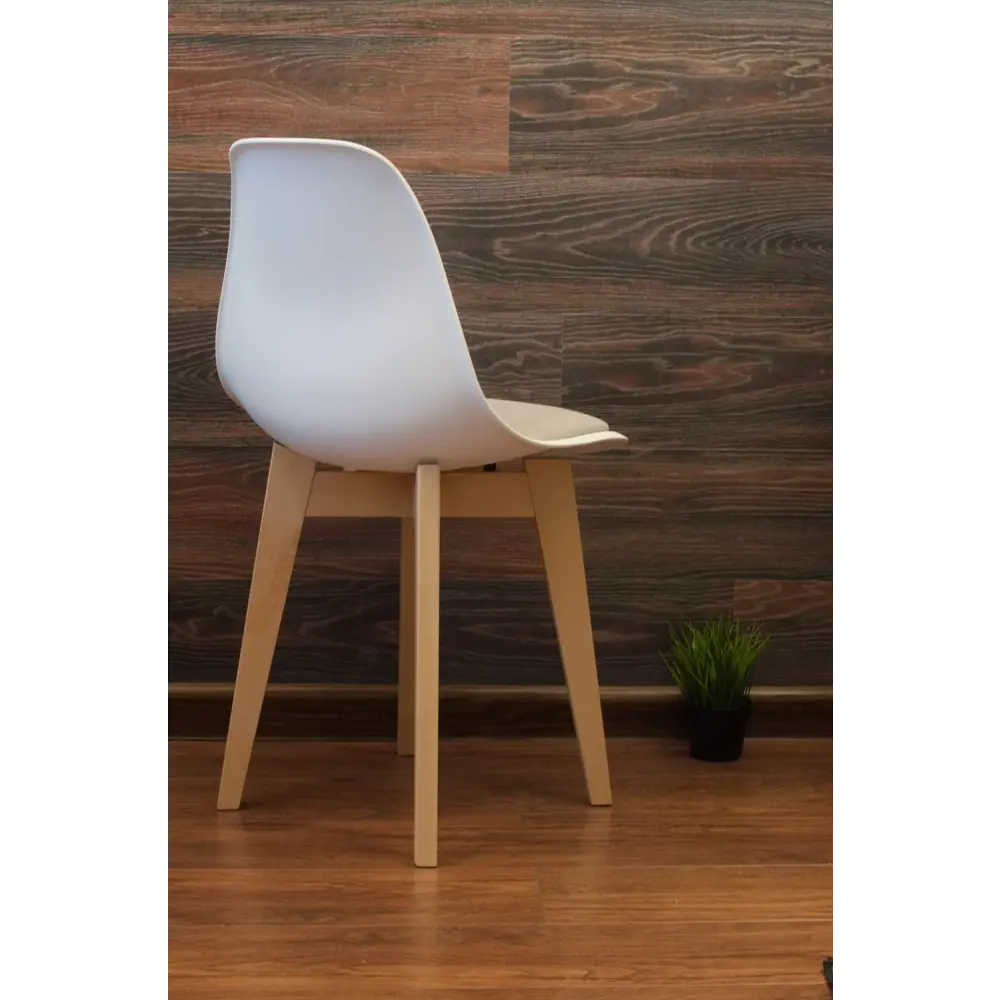 Фото 6 Комплект стульев 3 шт Zip-mebel Сашш 45x83x46 см велюр цвет белый/светло-серый/бежевый Фото 6 Комплект стульев 3 шт Zip-mebel Сашш 45x83x46 см велюр цвет белый/светло-серый/бежевый