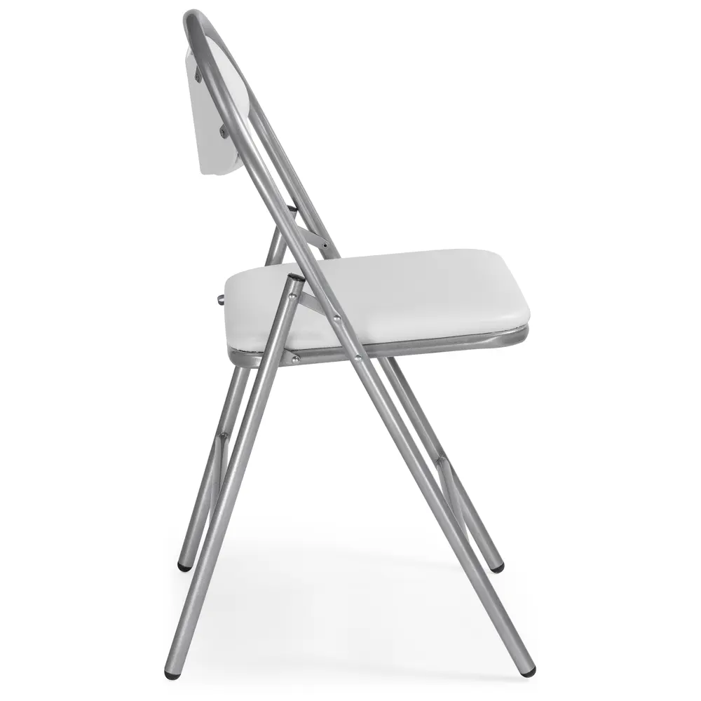 Фото 4 Стул Woodville Gikat 45x82x43 см искусственная кожа цвет белый Фото 4 Стул Woodville Gikat 45x82x43 см искусственная кожа цвет белый