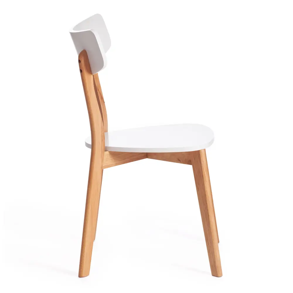 Фото 3 Кухонный стул Tetchair Claire 82x50x48 см МДФ цвет белый Фото 3 Кухонный стул Tetchair Claire 82x50x48 см МДФ цвет белый