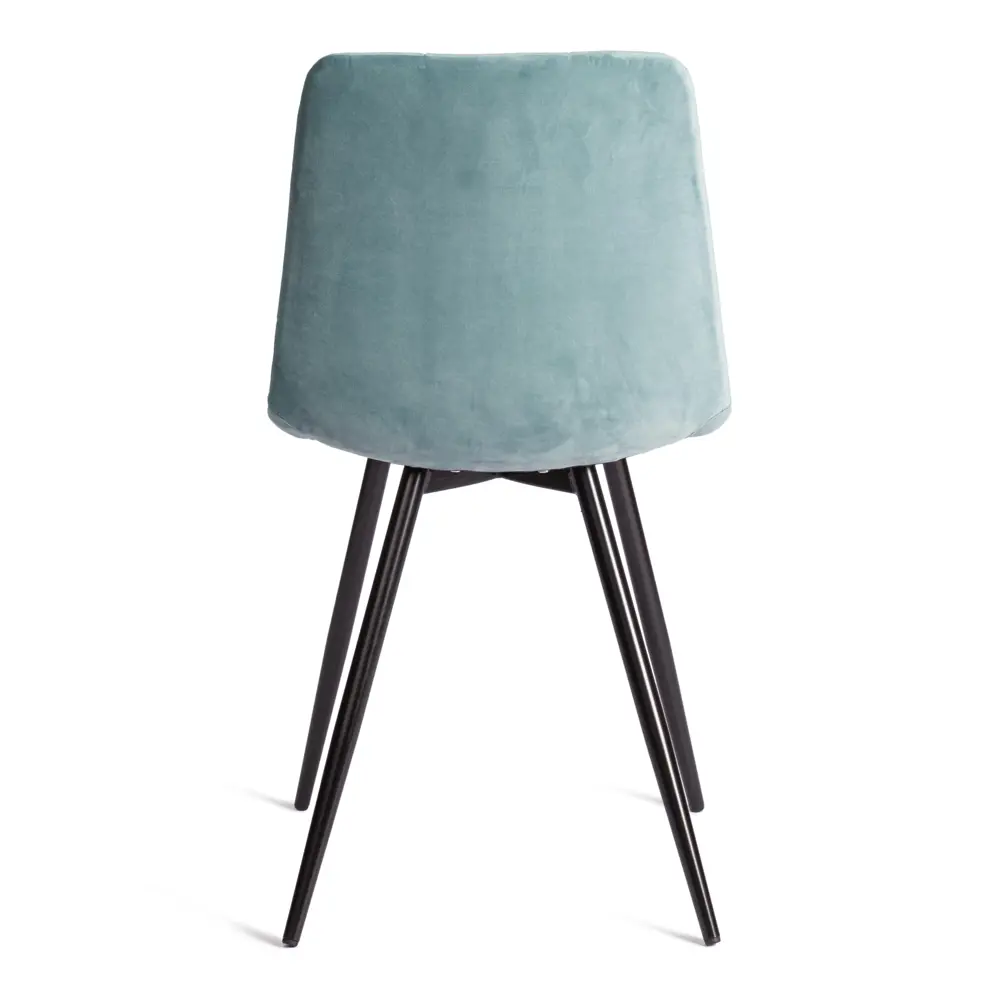 Фото 5 Стул Tetchair Chilly 88x45x53 см вельвет цвет мятный/черный Фото 5 Стул Tetchair Chilly 88x45x53 см вельвет цвет мятный/черный