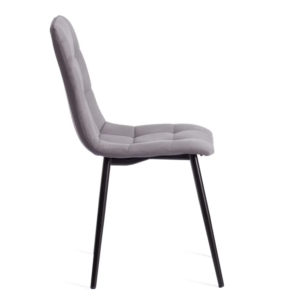 Фото 3 Кухонный стул Tetchair Chilly Max 90x45x54 см велюр цвет темно-серый Фото 3 Кухонный стул Tetchair Chilly Max 90x45x54 см велюр цвет темно-серый