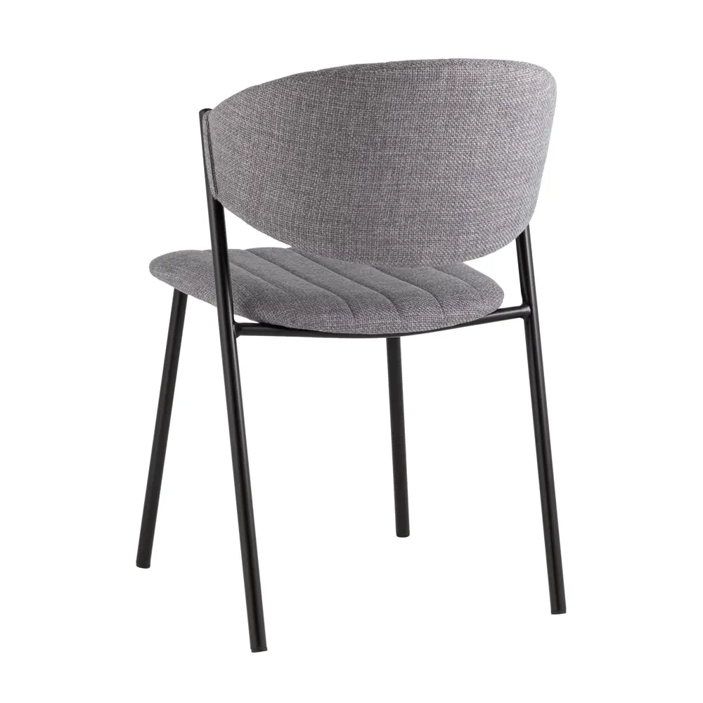 Фото 4 Кухонный стул Stool group Харпер 78x58x50 см рогожка цвет серый Фото 4 Кухонный стул Stool group Харпер 78x58x50 см рогожка цвет серый