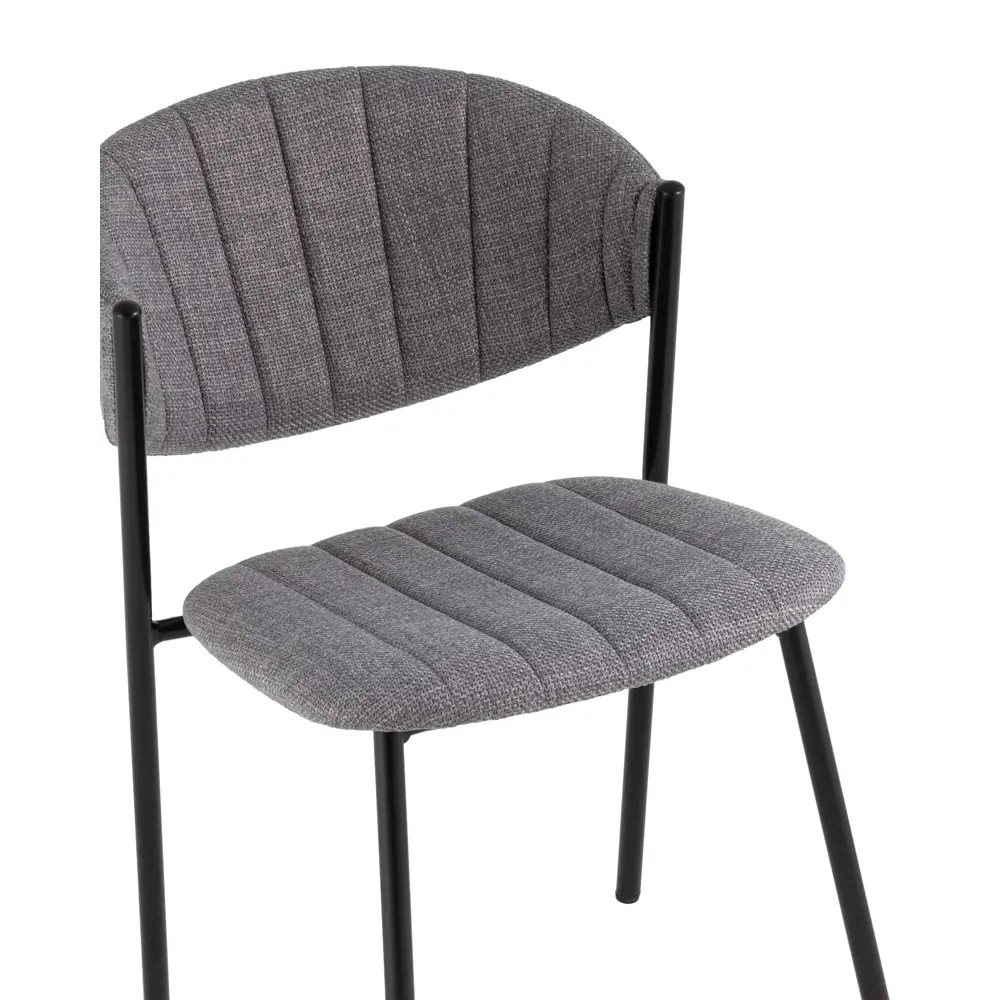 Фото 7 Кухонный стул Stool group Харпер 78x58x50 см рогожка цвет серый Фото 7 Кухонный стул Stool group Харпер 78x58x50 см рогожка цвет серый
