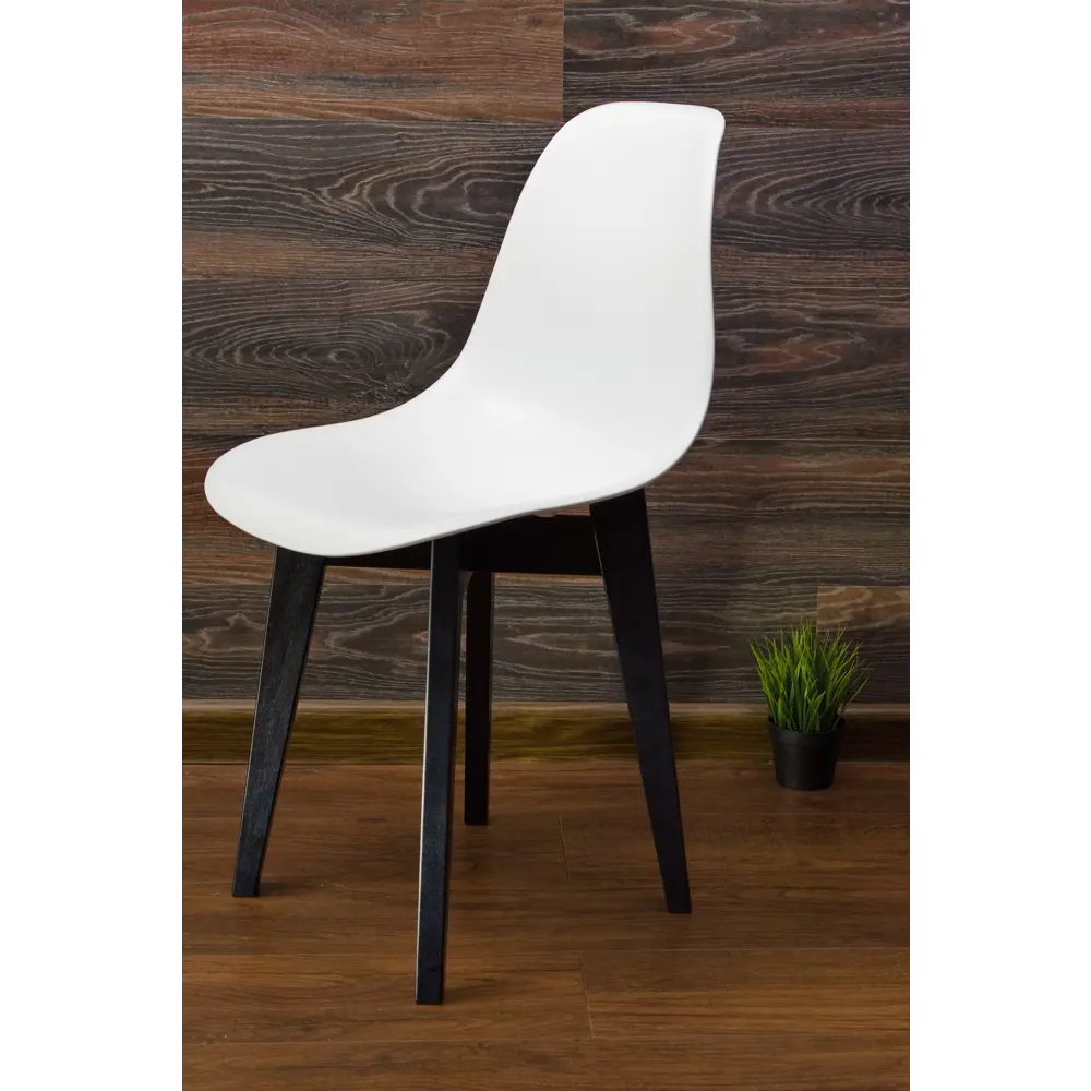 Фото 2 Комплект стульев 3 шт Zip-Mebel Сашш 45x83x46 см ABS-пластик цвет белый/черный Фото 2 Комплект стульев 3 шт Zip-Mebel Сашш 45x83x46 см ABS-пластик цвет белый/черный