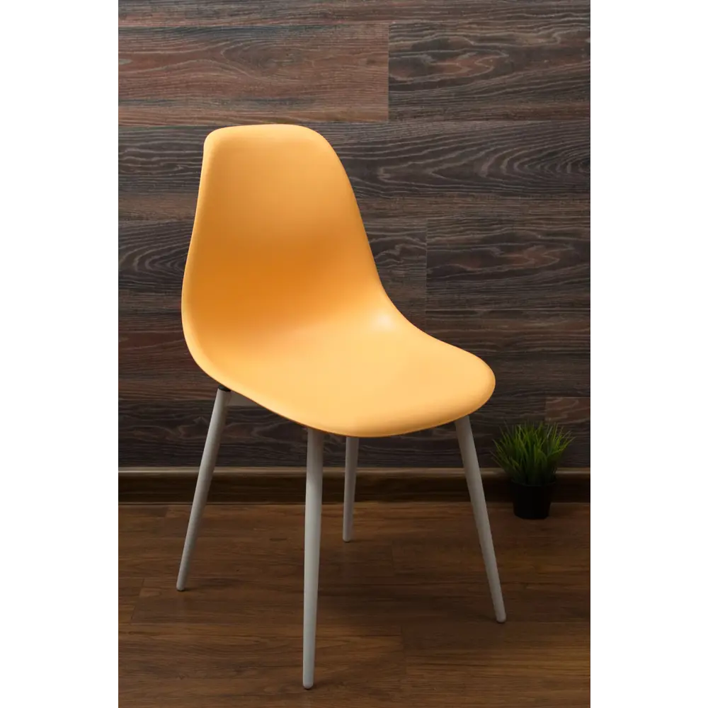 Фото 8 Комплект стульев 3 шт Zip-Mebel Туссе 45x83x46 см ABS-пластик цвет персиковый/белый Фото 8 Комплект стульев 3 шт Zip-Mebel Туссе 45x83x46 см ABS-пластик цвет персиковый/белый