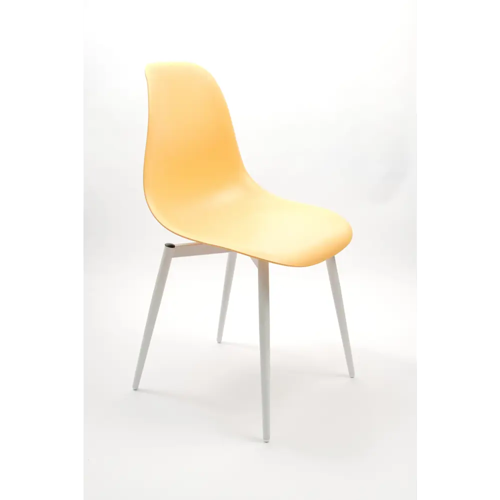 Фото 12 Комплект стульев 3 шт Zip-Mebel Туссе 45x83x46 см ABS-пластик цвет персиковый/белый Фото 12 Комплект стульев 3 шт Zip-Mebel Туссе 45x83x46 см ABS-пластик цвет персиковый/белый