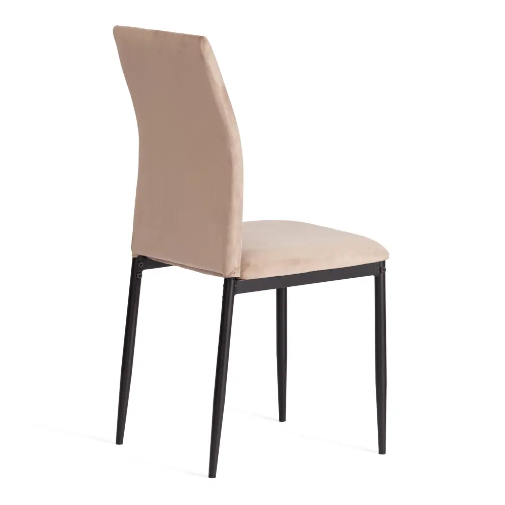 Фото 4 Комплект кухонных стульев 4 шт Tetchair Capri 49x94x41 см вельвет цвет бежевый