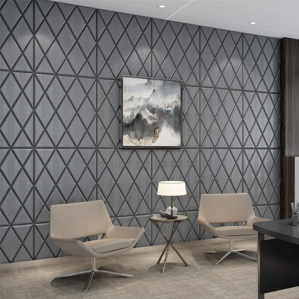Фото 3 Панель ПВХ Bazzart Ромбы серебристый 700x700мм 0.49м² Фото 3 Панель ПВХ Bazzart Ромбы серебристый 700x700мм 0.49м²