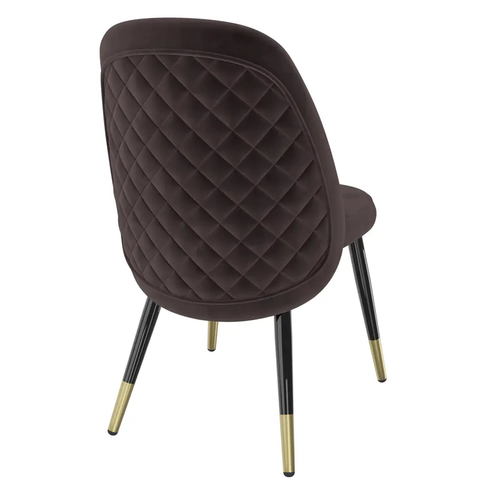 Фото 5 Стул Milavio Фаберже 46x85x58 см текстиль цвет коричневый Фото 5 Стул Milavio Фаберже 46x85x58 см текстиль цвет коричневый