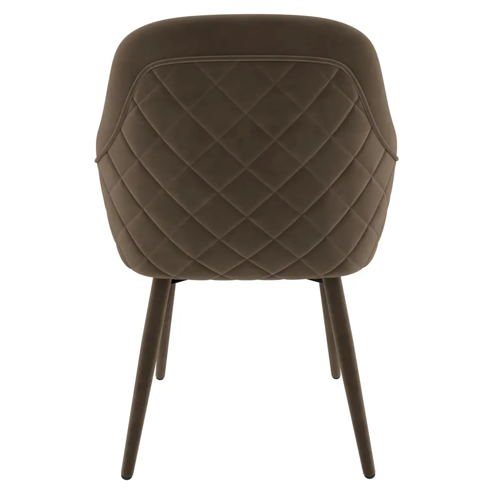 Фото 5 Стул Milavio ВенецияMR-6 57x85x58 см велюр цвет коричневый