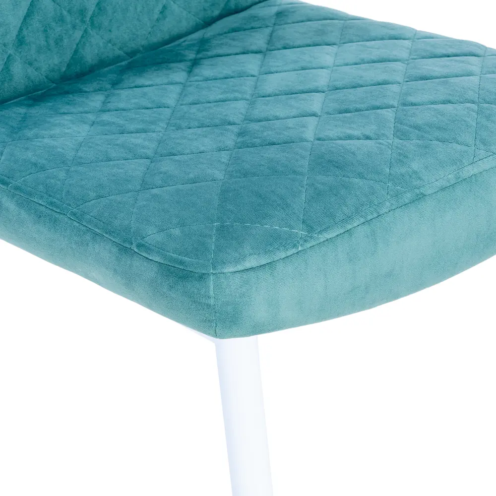 Фото 5 Стул Leset Шейл каркас белый велюр ULTRA MINT ментол Фото 5 Стул Leset Шейл каркас белый велюр ULTRA MINT ментол