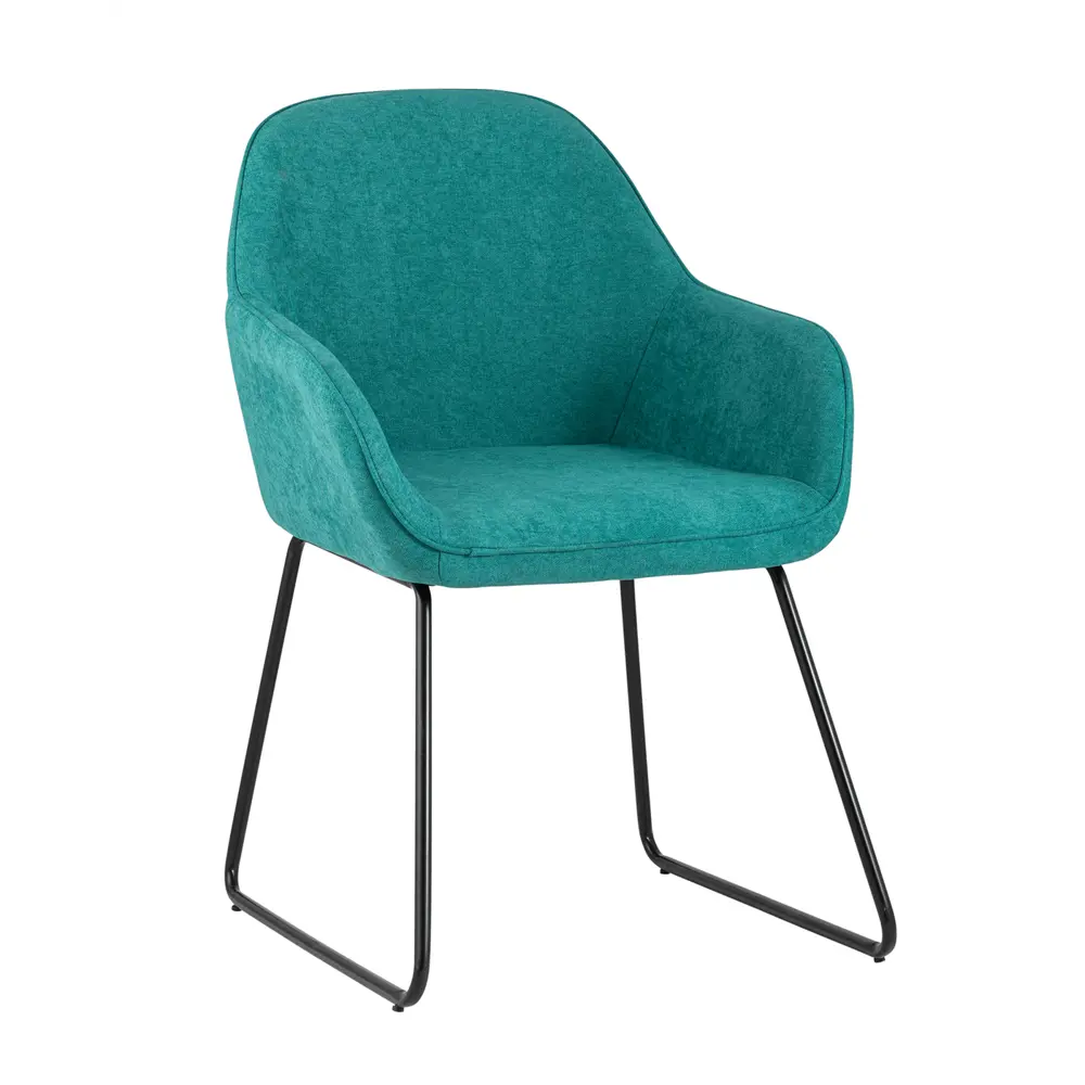 Фото 2 Стул кухонный Стул груп Чак 82x63x38 см шенилл цвет изумрудный CHUCK Green Box