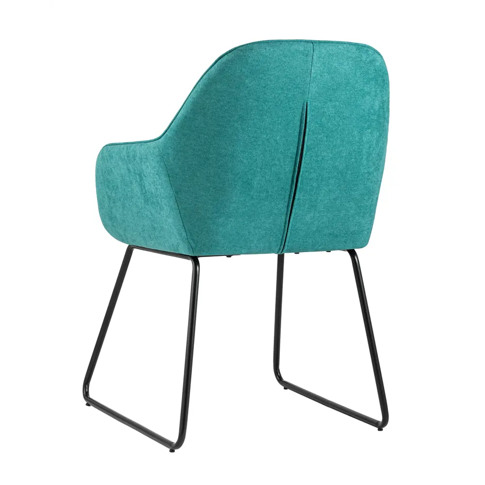 Фото 5 Стул кухонный Стул груп Чак 82x63x38 см шенилл цвет изумрудный CHUCK Green Box