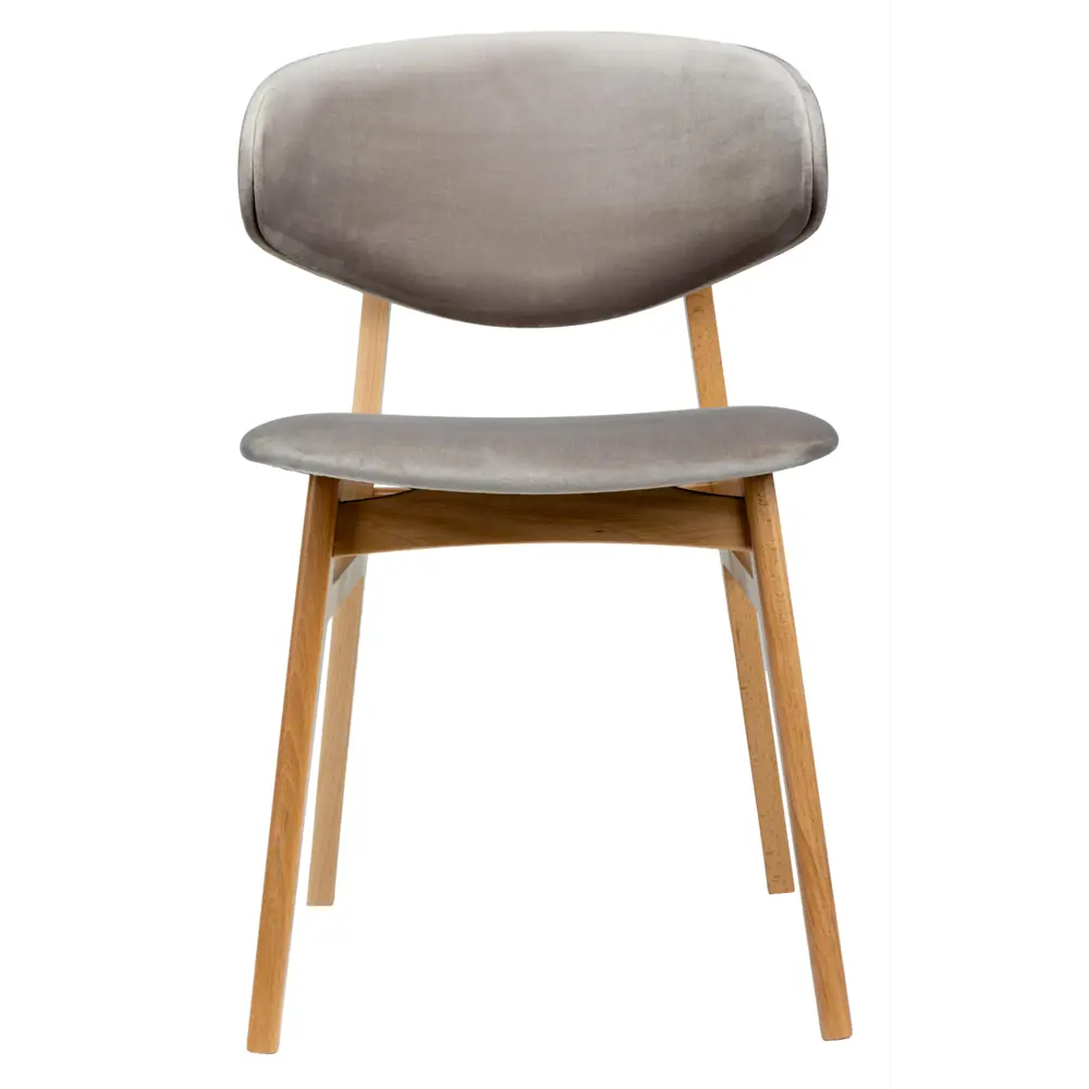 Фото 2 Стул/кресло R-home Стул calipso wood /heat gray 52x80x56 см ткань цвет серый Фото 2 Стул/кресло R-home Стул calipso wood /heat gray 52x80x56 см ткань цвет серый