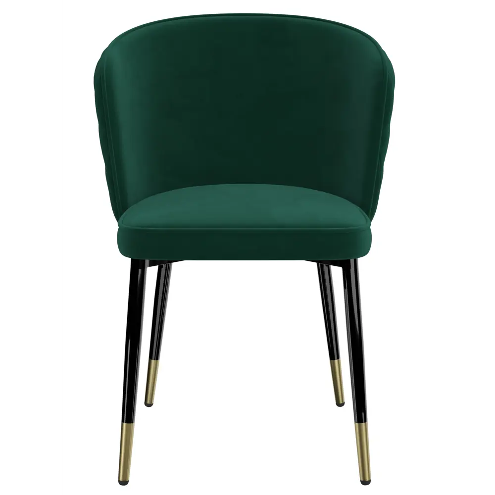 Фото Стул для кухни обеденный Milavio Av 457-W230-7006T Box 57x83x49 см велюр цвет зеленый Фото Стул для кухни обеденный Milavio Av 457-W230-7006T Box 57x83x49 см велюр цвет зеленый