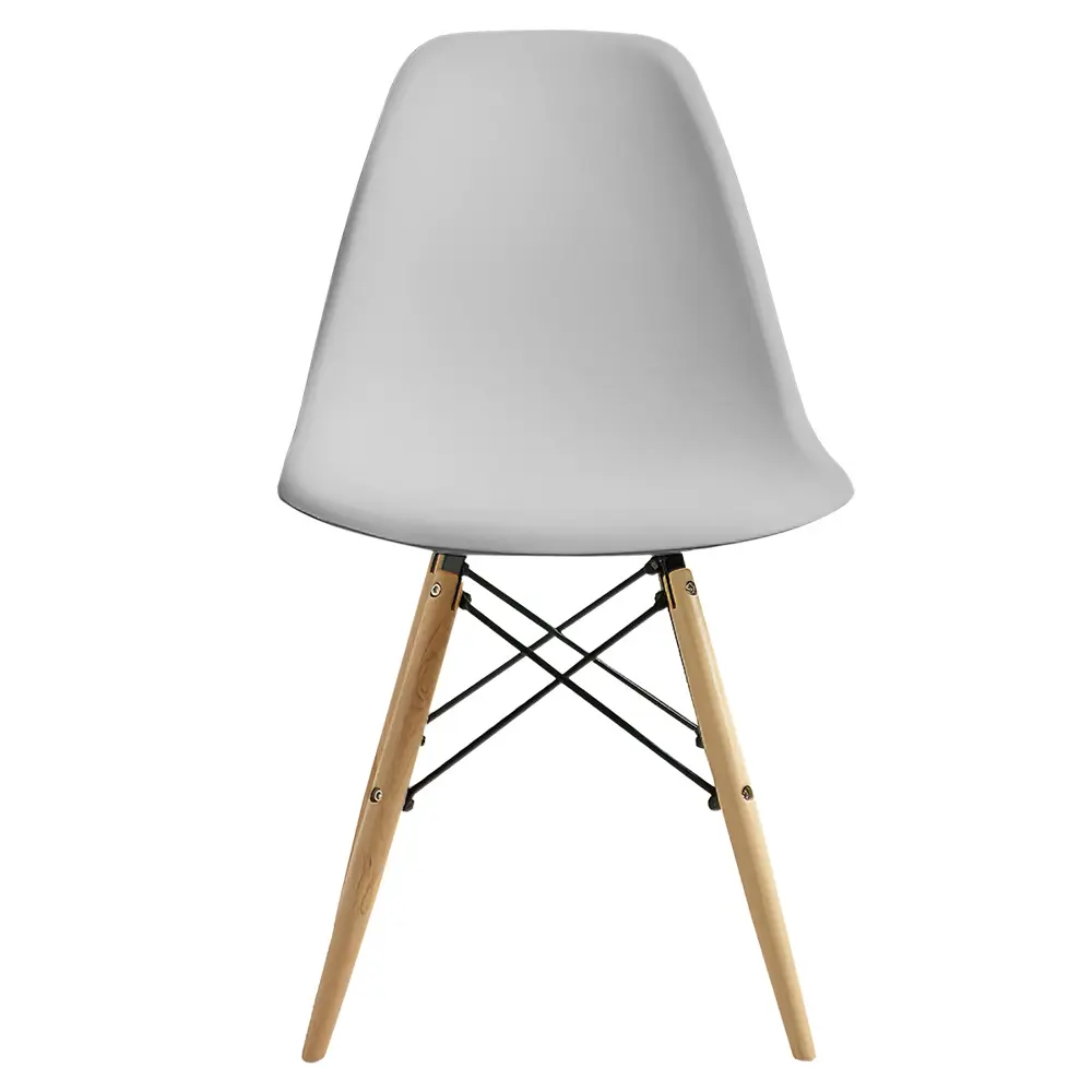 Фото 8 Комплект кухонных стульев Ergozen Eames dsw pro 46x83x41 см 4 шт пластик цвет серый Фото 8 Комплект кухонных стульев Ergozen Eames dsw pro 46x83x41 см 4 шт пластик цвет серый