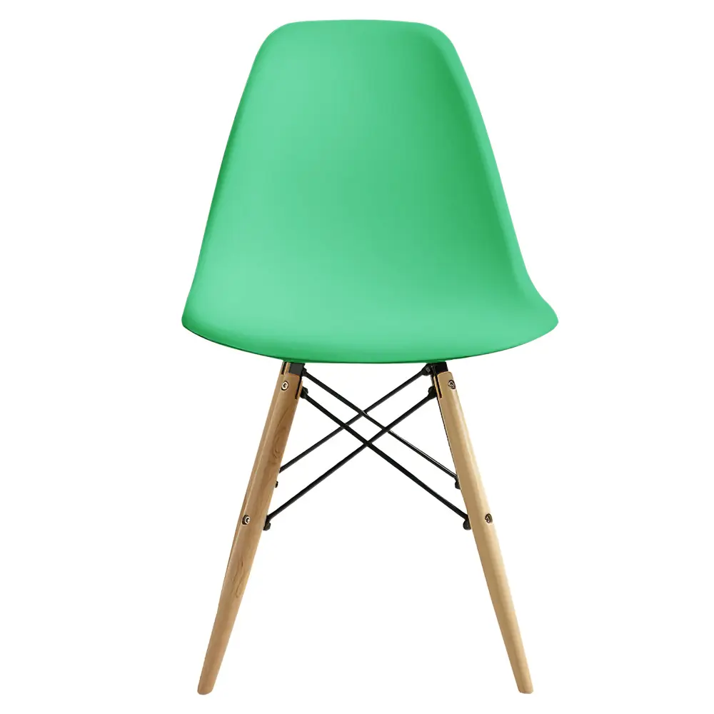 Фото 8 Комплект кухонных стульев Ergozen Eames dsw pro 46x83x41 см 4 шт пластик цвет зеленый Фото 8 Комплект кухонных стульев Ergozen Eames dsw pro 46x83x41 см 4 шт пластик цвет зеленый