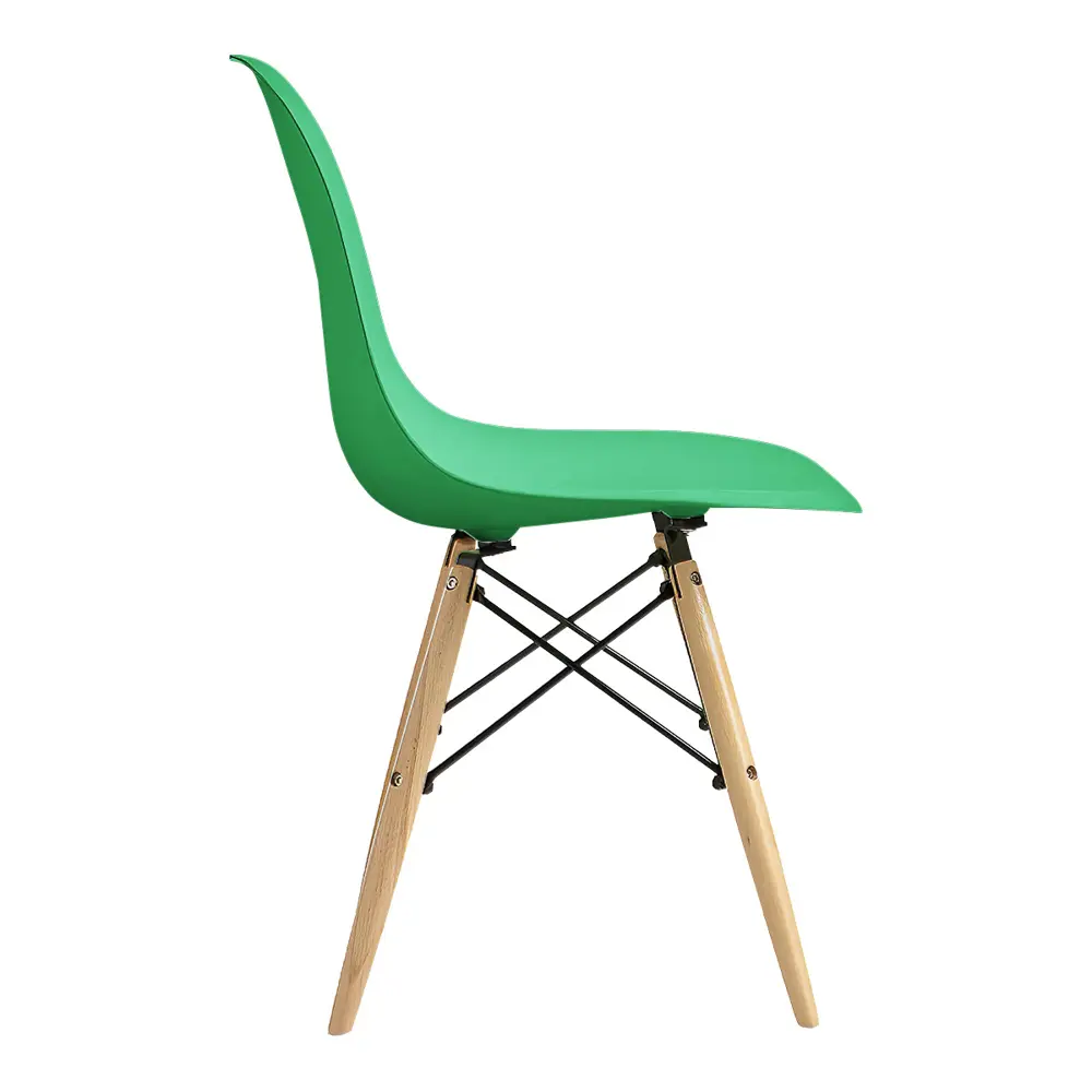 Фото 9 Комплект кухонных стульев Ergozen Eames dsw pro 46x83x41 см 4 шт пластик цвет зеленый Фото 9 Комплект кухонных стульев Ergozen Eames dsw pro 46x83x41 см 4 шт пластик цвет зеленый