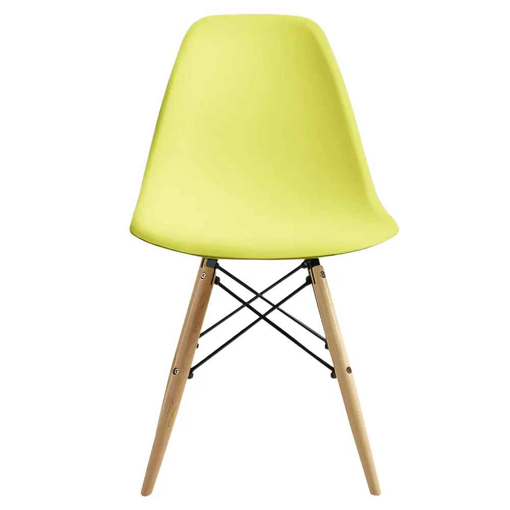 Фото 8 Комплект кухонных стульев Ergozen Eames dsw pro 46x83x41 см 4 шт пластик цвет желтый Фото 8 Комплект кухонных стульев Ergozen Eames dsw pro 46x83x41 см 4 шт пластик цвет желтый