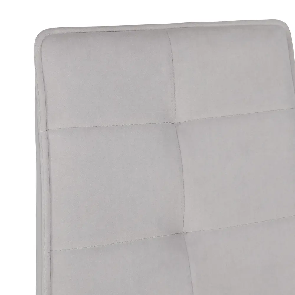 Фото 4 Стул Leset Умбра 360 46x88.5x57.5 см велюр цвет белый/дымчатый Фото 4 Стул Leset Умбра 360 46x88.5x57.5 см велюр цвет белый/дымчатый